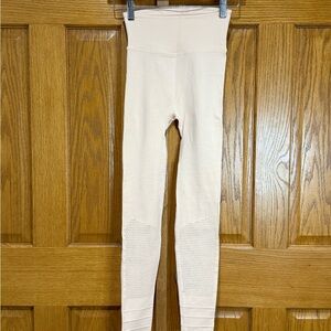 FP Movement Light Peach Leggings Full-Length Knit XS